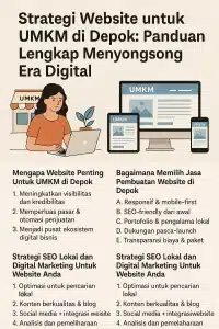 Website untuk UMKM di Depok