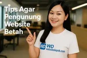 Tips Agar Pengunjung Website Betah